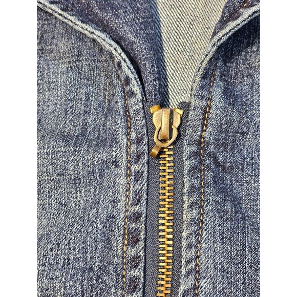 WAK Women's 18/20W Denim Zip Up Jean Jacket - Picture 4 of 8